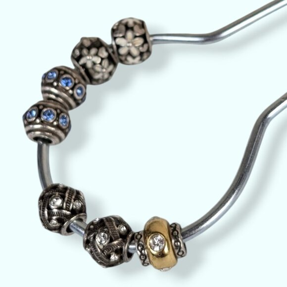 Lot of 7 Vintage Brighton Small Bead Charms - Picture 2 of 4